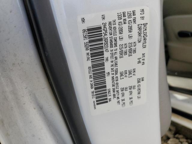 2A4GP54L26R923147 - 2006 CHRYSLER TOWN & COU TOURING WHITE photo 13