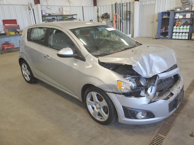 1G1JE6SB6G4156255 - 2016 CHEVROLET SONIC LTZ SILVER photo 4