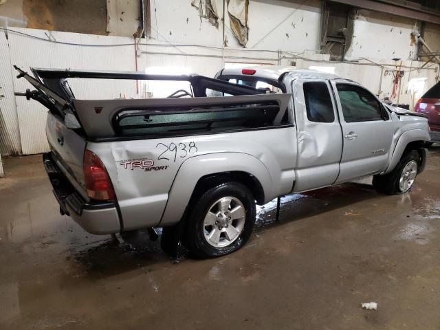5TETU62N97Z392192 - 2007 TOYOTA TACOMA PRERUNNER ACCESS CAB SILVER photo 3