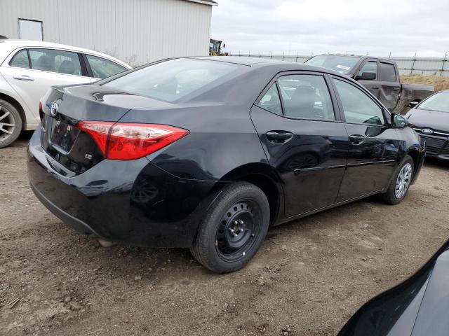 5YFBURHEXKP876195 - 2019 TOYOTA COROLLA L BLACK photo 3