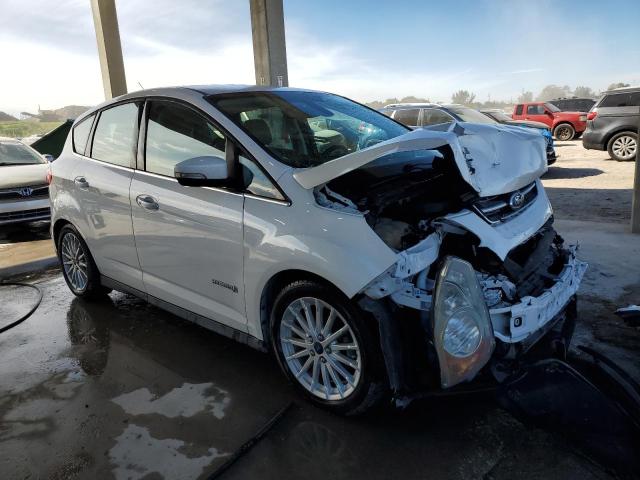 1FADP5BU4DL546868 - 2013 FORD C-MAX SEL WHITE photo 4