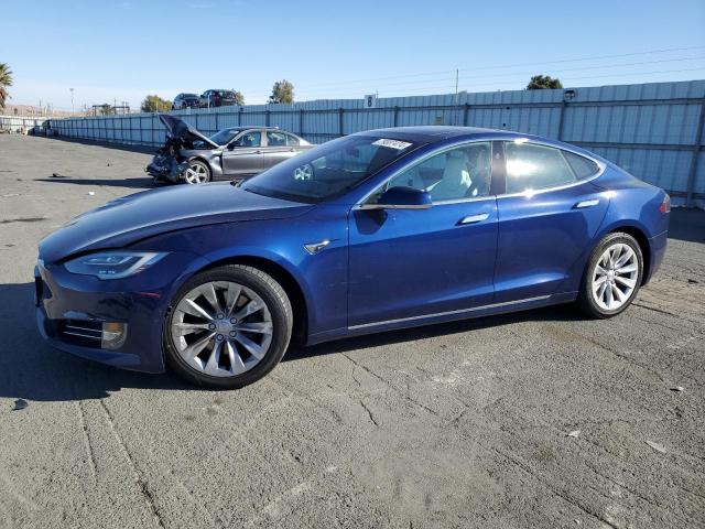 5YJSA1E24JF274309 - 2018 TESLA MODEL S BLUE photo 1