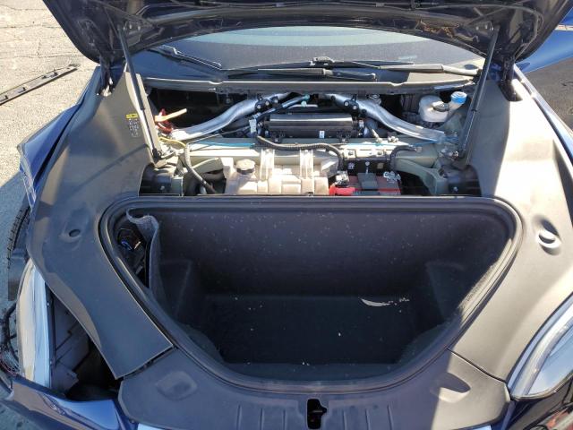 5YJSA1E24JF274309 - 2018 TESLA MODEL S BLUE photo 11