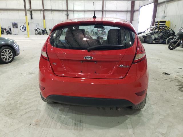 3FADP4EJ8CM121064 - 2012 FORD FIESTA SE RED photo 6