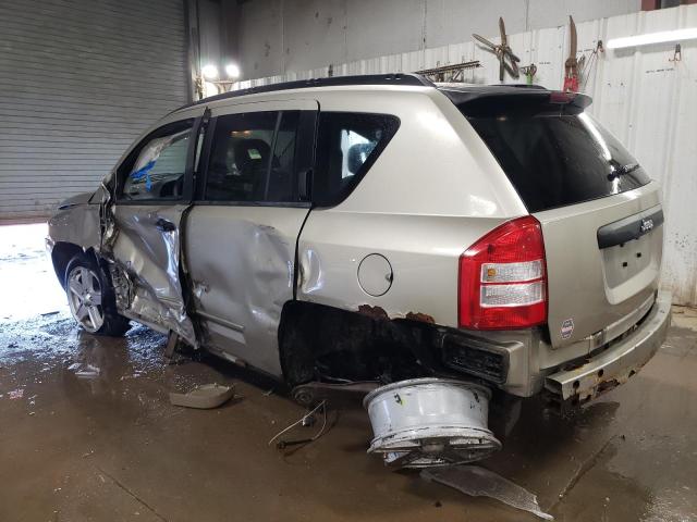 1J4FT47B39D189422 - 2009 JEEP COMPASS SPORT BEIGE photo 2