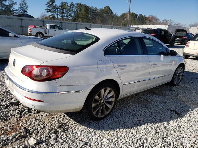 WVWEU73C09E518568 - 2009 VOLKSWAGEN CC WHITE photo 3