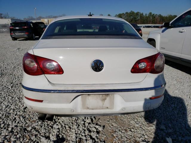 WVWEU73C09E518568 - 2009 VOLKSWAGEN CC WHITE photo 6