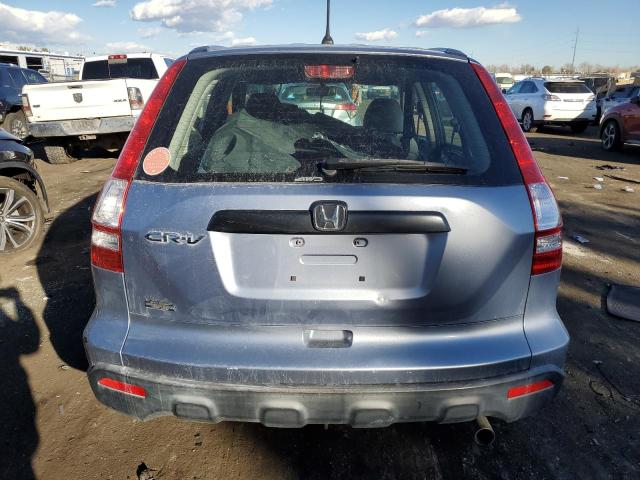 JHLRE483X7C021545 - 2007 HONDA CR-V LX BLUE photo 6