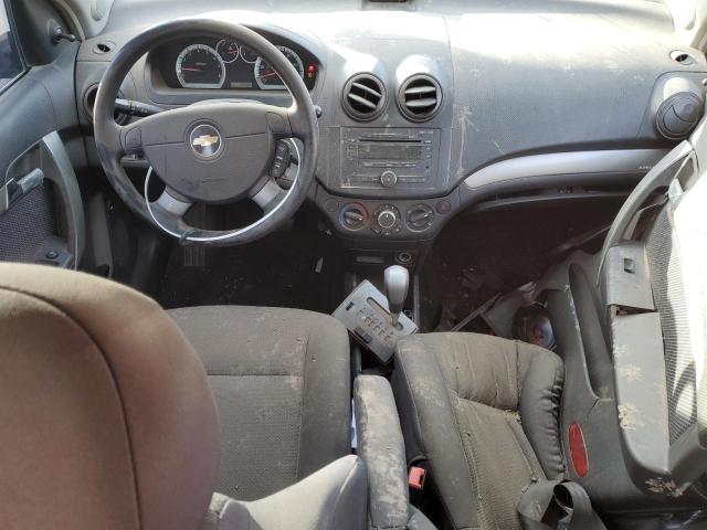 KL1TD56688B067396 - 2008 CHEVROLET AVEO BASE GRAY photo 8