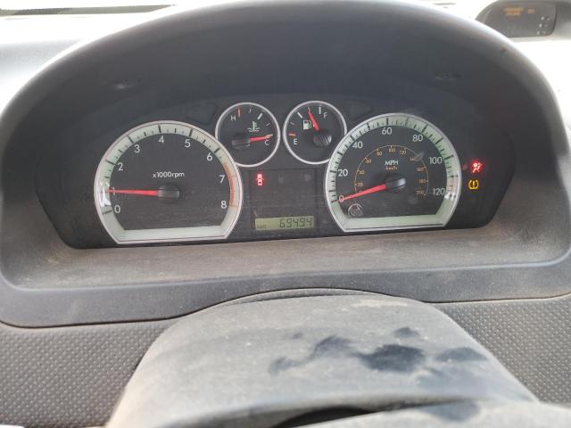 KL1TD56688B067396 - 2008 CHEVROLET AVEO BASE GRAY photo 9