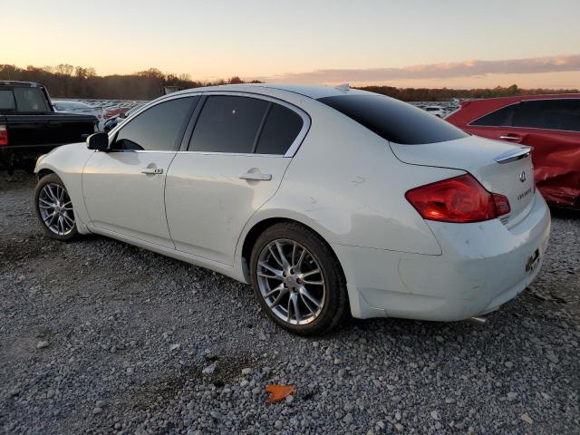 JNKBV61E37M726489 - 2007 INFINITI G35 WHITE photo 2