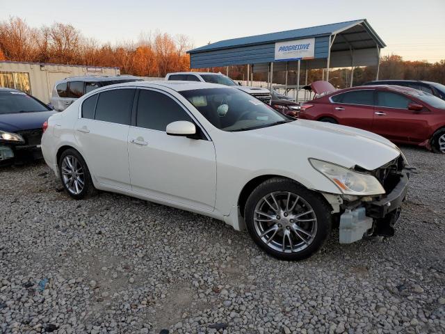 JNKBV61E37M726489 - 2007 INFINITI G35 WHITE photo 4