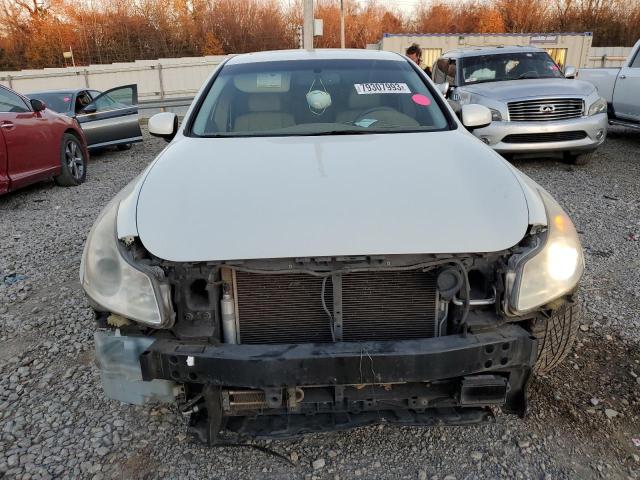 JNKBV61E37M726489 - 2007 INFINITI G35 WHITE photo 5