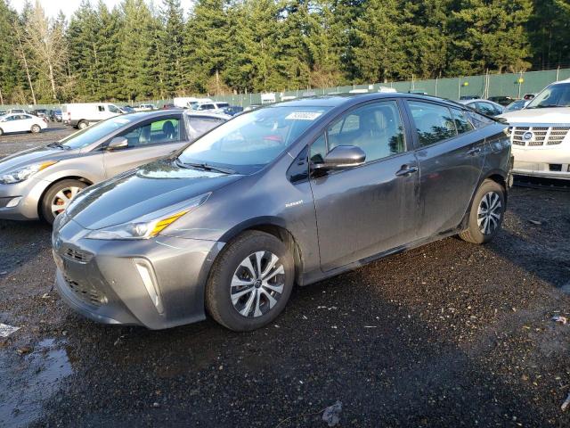 JTDL9RFU1L3014638 - 2020 TOYOTA PRIUS LE CHARCOAL photo 1