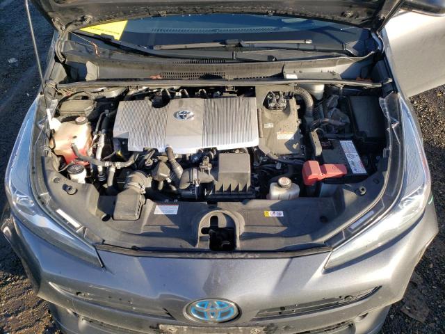 JTDL9RFU1L3014638 - 2020 TOYOTA PRIUS LE CHARCOAL photo 11