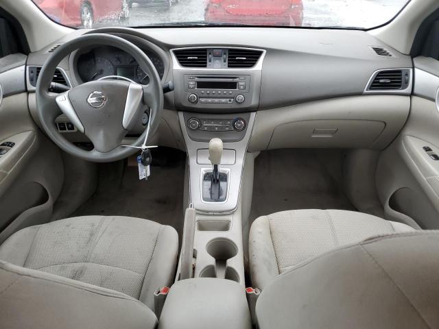 3N1AB7AP6EY261197 - 2014 NISSAN SENTRA S GRAY photo 8