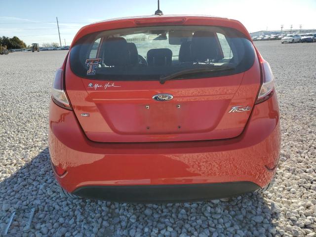 3FADP4EJ0FM100990 - 2015 FORD FIESTA SE RED photo 6