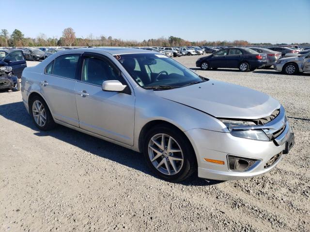 3FAHP0JA6CR336591 - 2012 FORD FUSION SEL SILVER photo 4