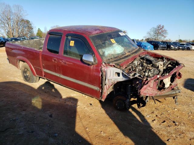 5TBRT3415YS028669 - 2000 TOYOTA TUNDRA ACCESS CAB წითელი ფოტო 4