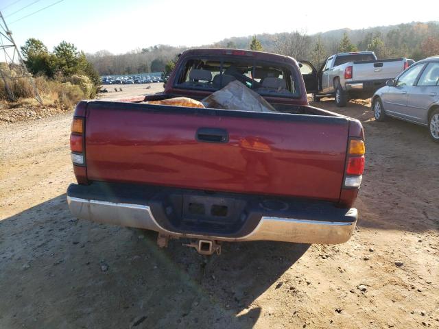 5TBRT3415YS028669 - 2000 TOYOTA TUNDRA ACCESS CAB RED photo 6