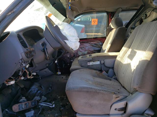 5TBRT3415YS028669 - 2000 TOYOTA TUNDRA ACCESS CAB წითელი ფოტო 7