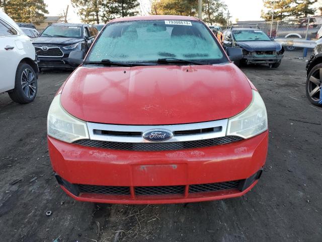 1FAHP33N28W293101 - 2008 FORD FOCUS SE RED photo 5