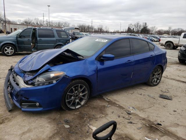 1C3CDFBA4DD181729 - 2013 DODGE DART SXT BLUE photo 1