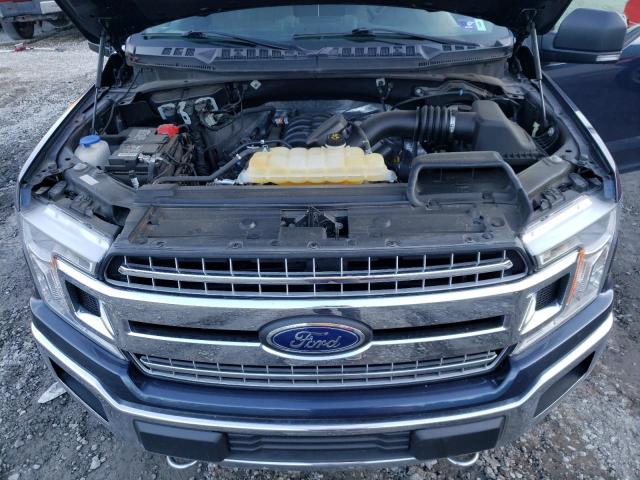 1FTEW1E51KFB14426 - 2019 FORD F150 SUPERCREW BLUE photo 11