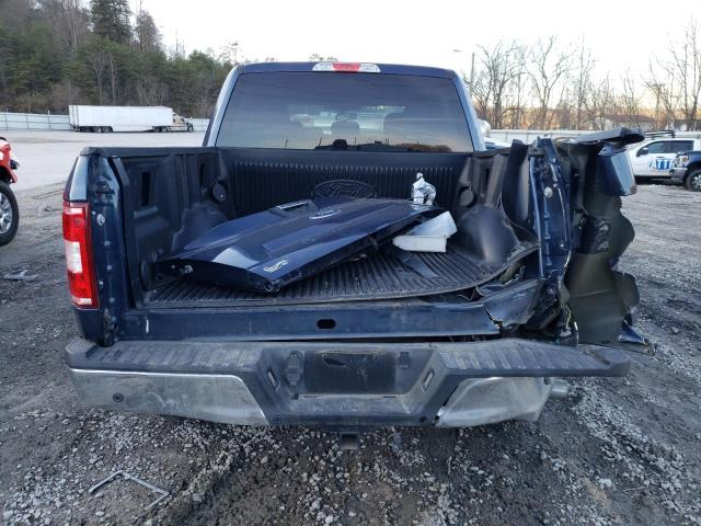 1FTEW1E51KFB14426 - 2019 FORD F150 SUPERCREW BLUE photo 6