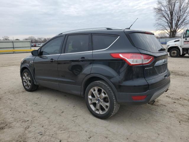 1FMCU0JX6EUD40701 - 2014 FORD ESCAPE TITANIUM BLACK photo 2