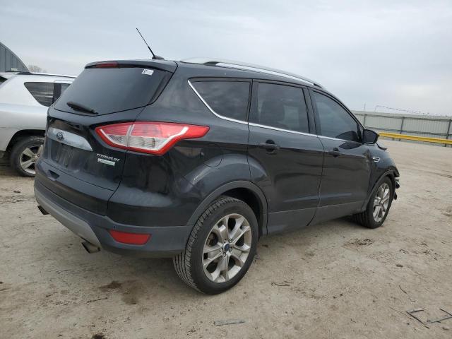 1FMCU0JX6EUD40701 - 2014 FORD ESCAPE TITANIUM BLACK photo 3