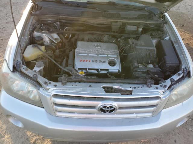 JTEEP21A540045571 - 2004 TOYOTA HIGHLANDER SILVER photo 12