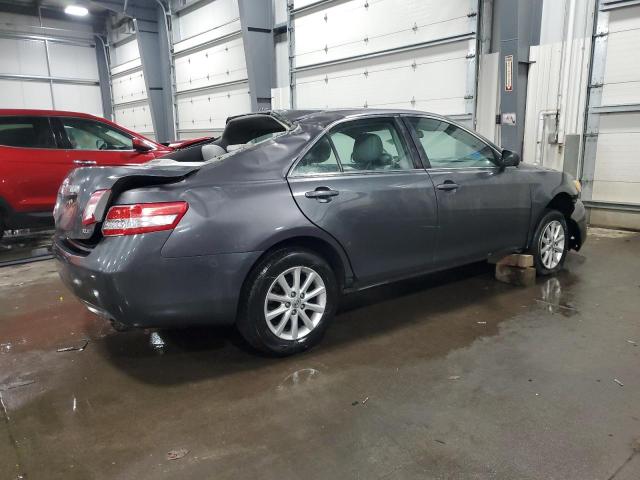 4T4BF3EK0BR190317 - 2011 TOYOTA CAMRY BASE GRAY photo 3