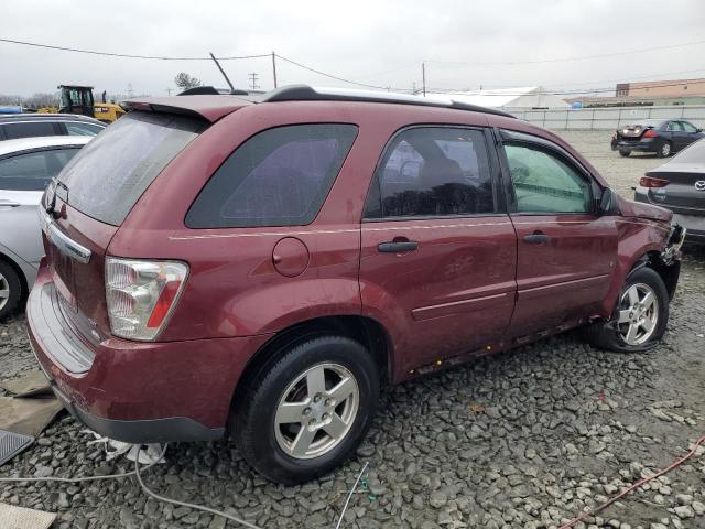 2CNDL23F076094902 - 2007 CHEVROLET EQUINOX LS BURGUNDY photo 3