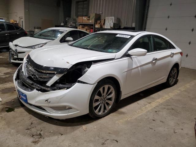 5NPEC4AC5BH181485 - 2011 HYUNDAI SONATA SE WHITE photo 1