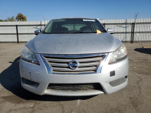 3N1AB7AP3EY267197 - 2014 NISSAN SENTRA S SILVER photo 5