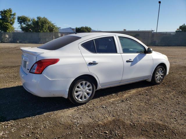 3N1CN7AP8EL860552 - 2014 NISSAN VERSA S WHITE photo 3