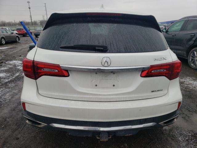 5J8YD4H57KL002782 - 2019 ACURA MDX TECHNOLOGY WHITE photo 6