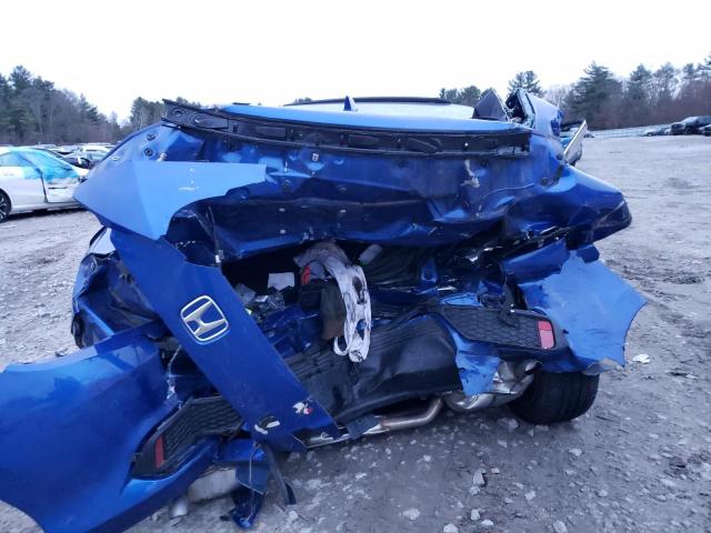 2HGFC3B35JH356162 - 2018 HONDA CIVIC EX BLUE photo 6