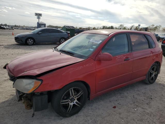 KNAFE161165256108 - 2006 KIA SPECTRA5 RED photo 1