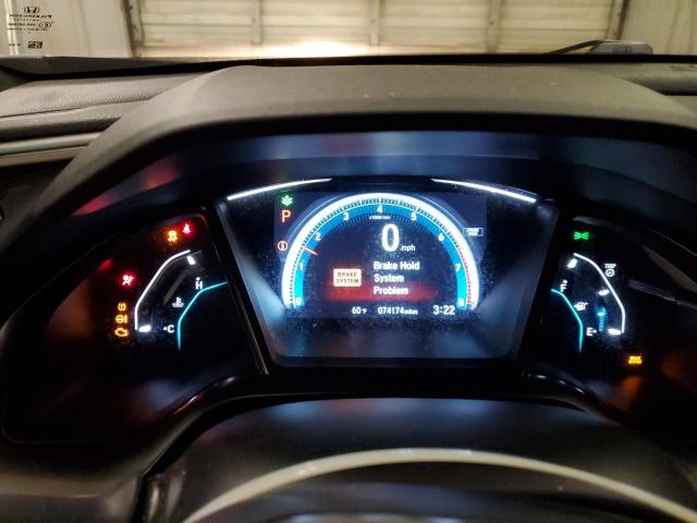 SHHFK7H74JU208012 - 2018 HONDA CIVIC EXL ვერცხლისფერი ფოტო 9