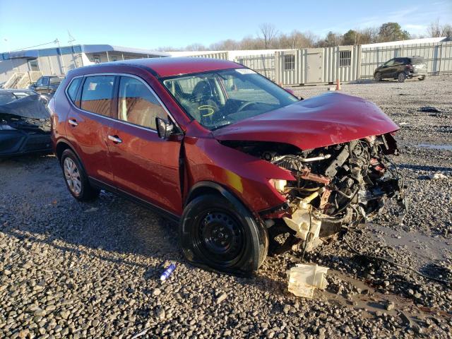 KNMAT2MV6FP513377 - 2015 NISSAN ROGUE S RED photo 4