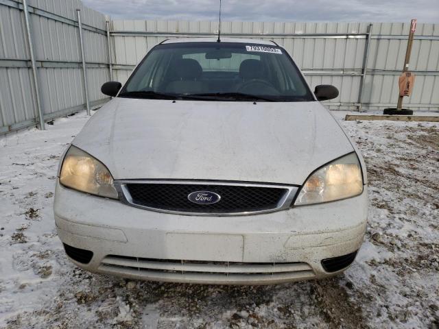 1FAFP34N47W354209 - 2007 FORD FOCUS ZX4 WHITE photo 5