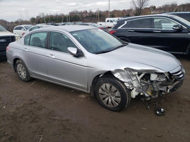 1HGCP2F31CA187478 - 2012 HONDA ACCORD LX SILVER photo 4