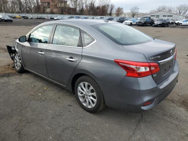 3N1AB7AP6KY381383 - 2019 NISSAN SENTRA S GRAY photo 2