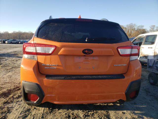 JF2GTABC4JH283395 - 2018 SUBARU CROSSTREK PREMIUM ORANGE photo 6