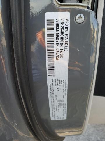 2C4RC1BG8NR167685 - 2022 CHRYSLER PACIFICA TOURING L Boz foto 13