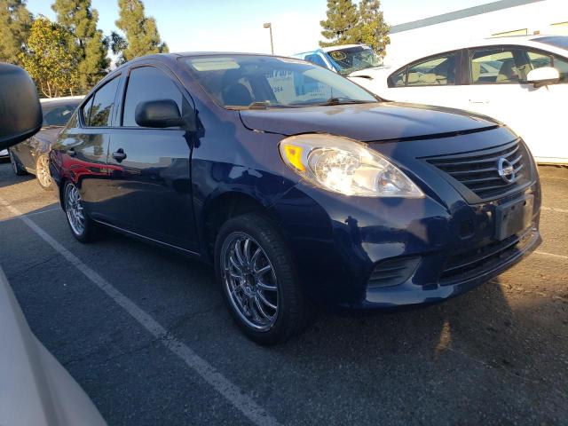 3N1CN7AP5DL865206 - 2013 NISSAN VERSA S BLUE photo 4