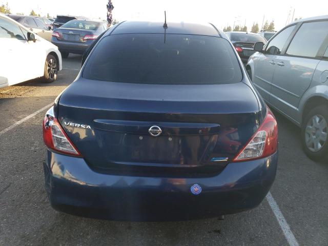 3N1CN7AP5DL865206 - 2013 NISSAN VERSA S BLUE photo 6