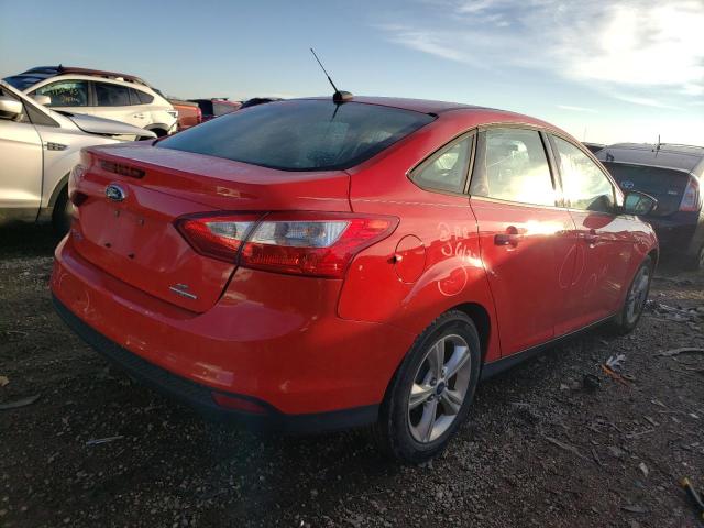 1FADP3F22EL136231 - 2014 FORD FOCUS SE RED photo 3